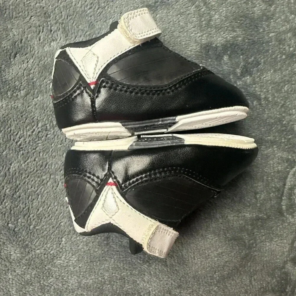 NEW! NIKE AIR JORDAN 2009 (CB) Black/Red-White TODDLERS SIZE 3C (343605 …